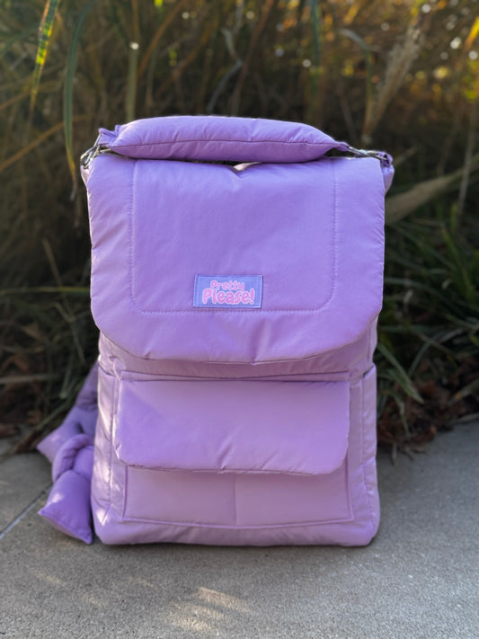 Puffer Pal Backpack Lilac