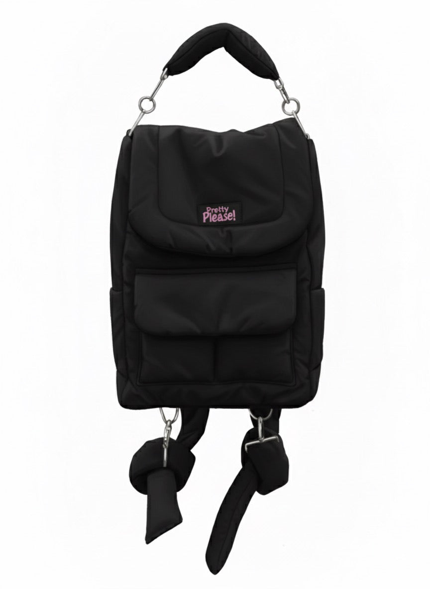 Puffer Pal Backpack Black
