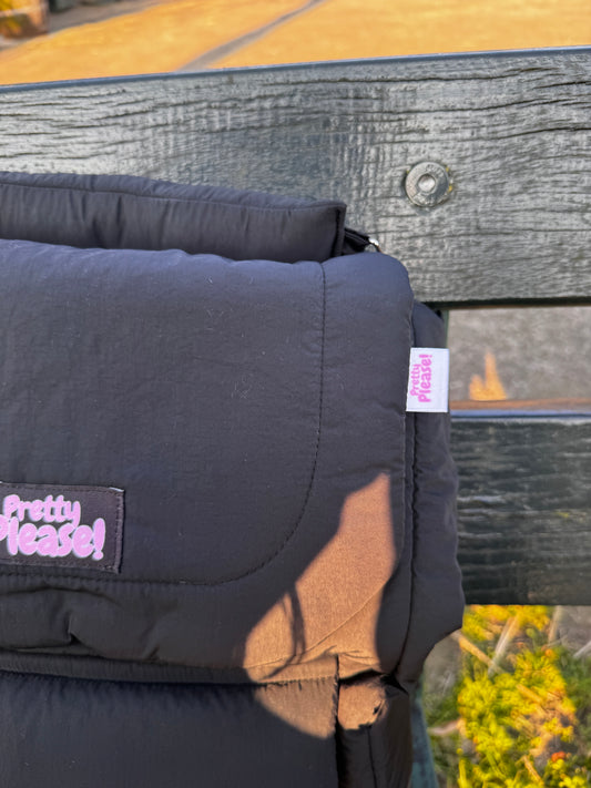 Puffer Pal Backpack Black