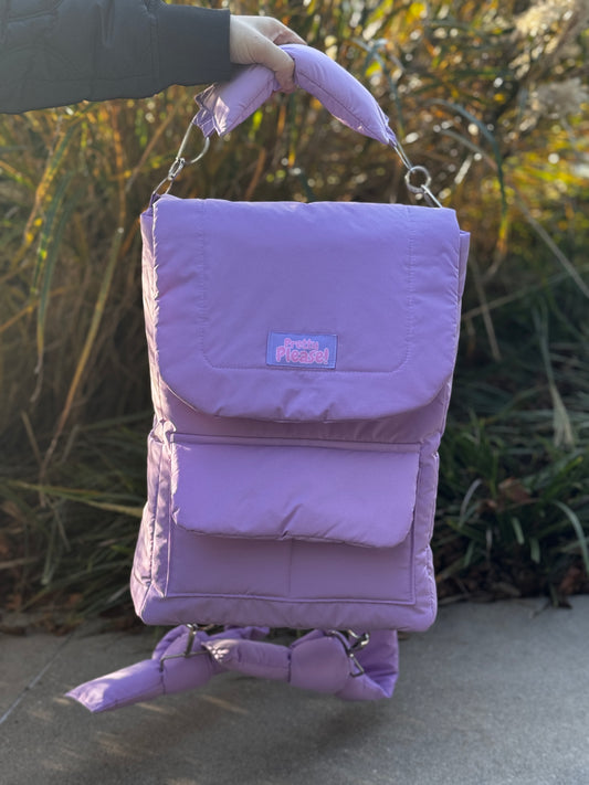 Puffer Pal Backpack Lilac