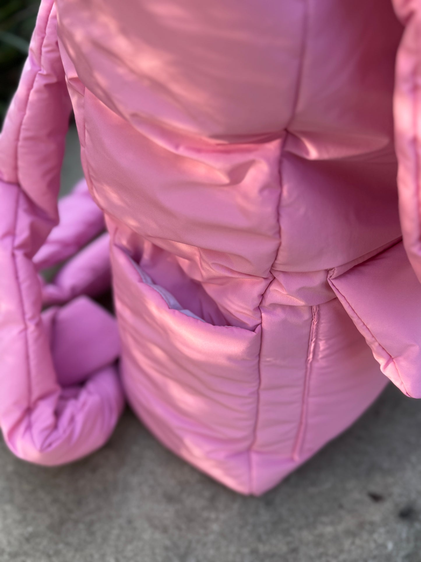 Puffer Pal Backpack Pink