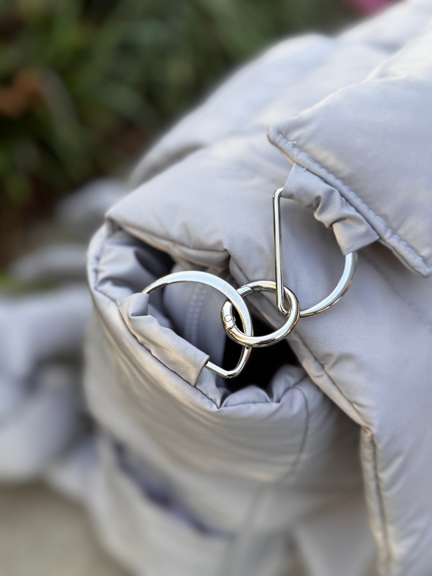 Puffer Pal Backpack Grey