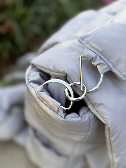 Puffer Pal Backpack Grey